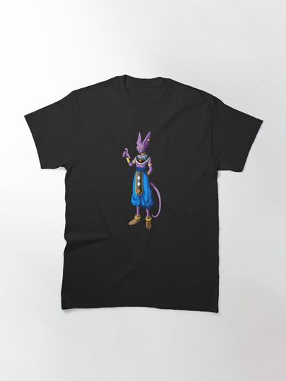 Beerus God of Destruction Dragon Ball Wiki  Classic T-Shirt