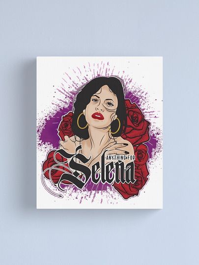 selena quintanilla tour date style by fan Canvas