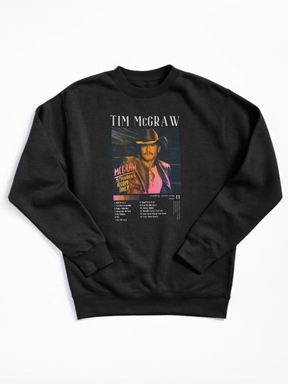 Tim McGraw Vintage Tour Pullover Sweatshirt