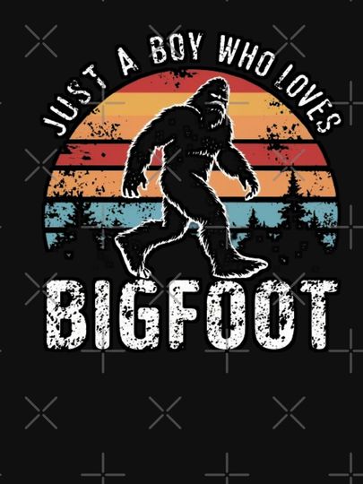 JUST A BOY WHO LOVES BIGFOOT Lightweight Hoodie