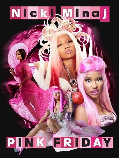 Nicki Minaj Pink Friday 2 Tour Lightweight Hoodie