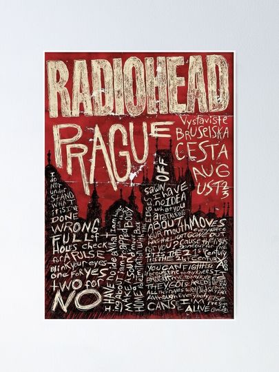 Alternative Band 80s Poster Poster