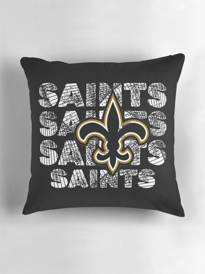 New Orleans SAINTS  Pillow