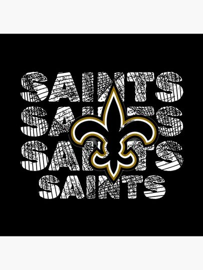 New Orleans SAINTS  Pillow