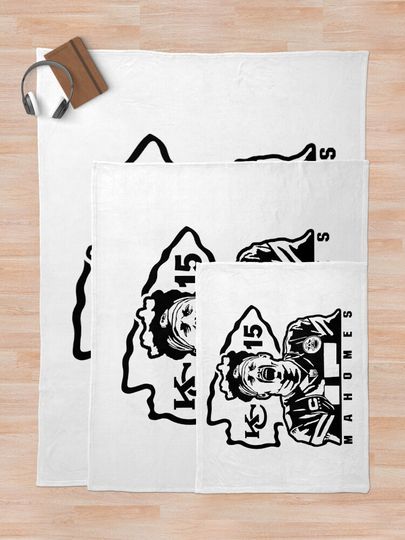 Patrick Mahomes Throw Blanket, Gift for Fan