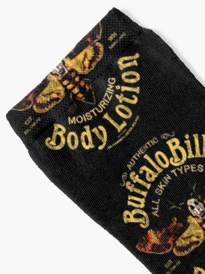 Buffalo Bill's Body Lotion Socks, Gift For Fan