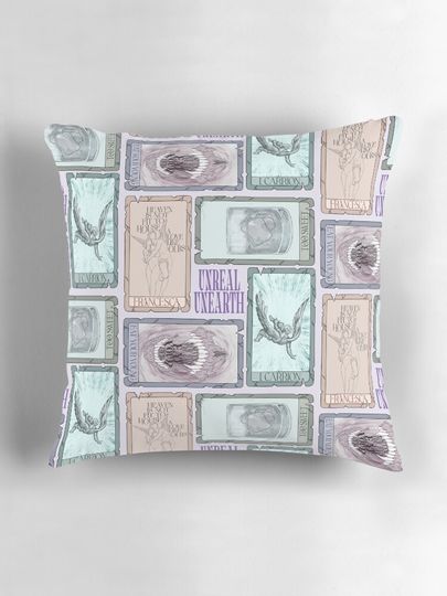 hozier tarot pack Pillow