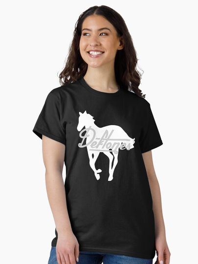 Horse White Pony Classic T-Shirt