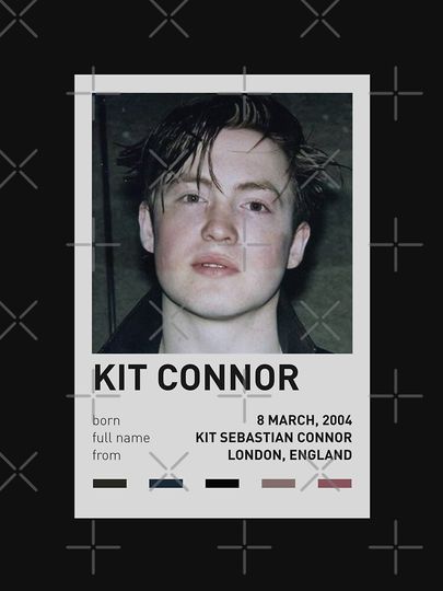 Kit Connor Aesthetic Poster Classic T-Shirt, Movie Casual Cotton Short Sleeve Shirt, Gift for Fans, Movie Merch