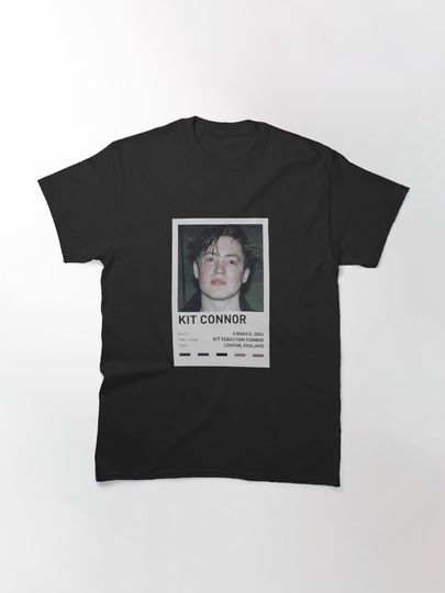 Kit Connor Aesthetic Poster Classic T-Shirt, Movie Casual Cotton Short Sleeve Shirt, Gift for Fans, Movie Merch