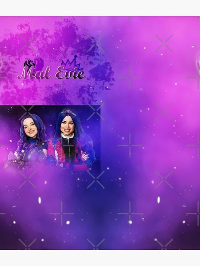 Mal and Evie Descendants 3 Backpack