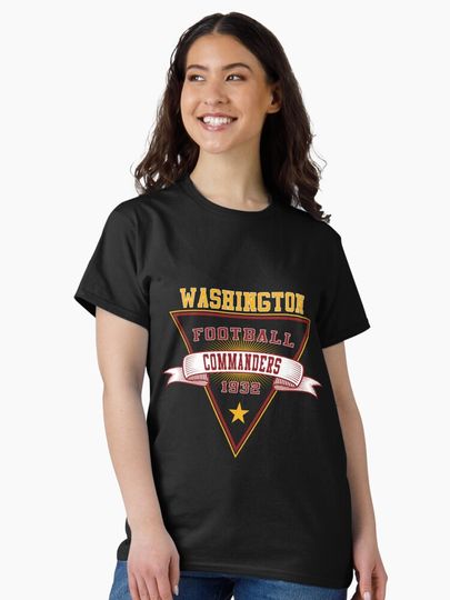 Art - washington commanders Classic T-Shirt