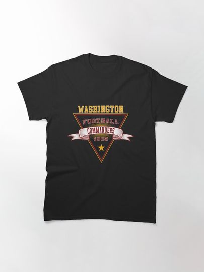 Art - washington commanders Classic T-Shirt
