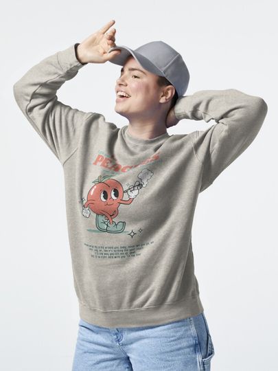Peaches Justin Bieber Pullover Sweatshirt, Justin Bieber Unisex Sweatshirt