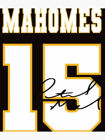 Patrick Mahomes 15 Chiefs   Backpack
