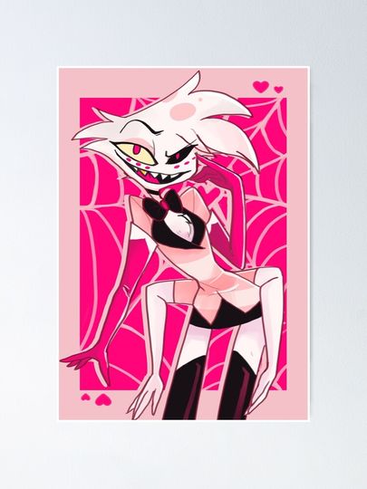Hazbin Hotel - Angel Dust Poster