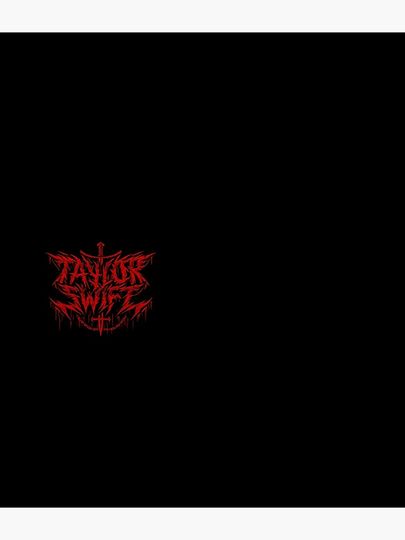 Taylor Metal Swift Extreme Metal Parody Design Taylor Fun Swift Alternative Red Backpack