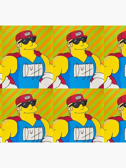 Duffman, Oh Yeah! Socks, Simpson Funny, Gift for Fan
