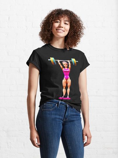 Fitness Barbie Strong Classic T-Shirt