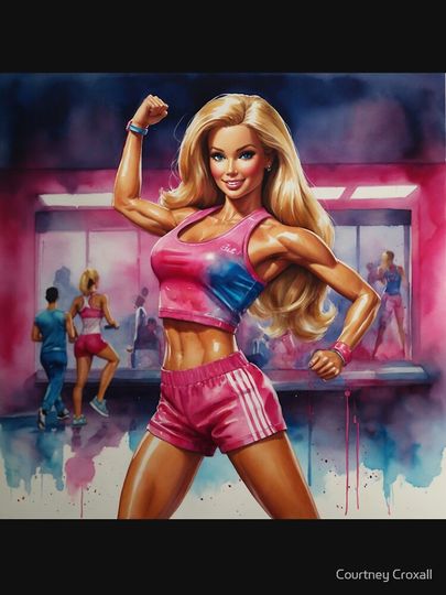 Fitness Barbie Classic T-Shirt