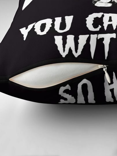 Wednesday Addams Lydia Deetz Nancy Gothic Goth Emo Pillow