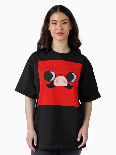 Porco Rosso Oversized T-Shirt
