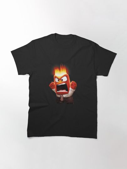 Disney Inside Out Angry Classic T-Shirt