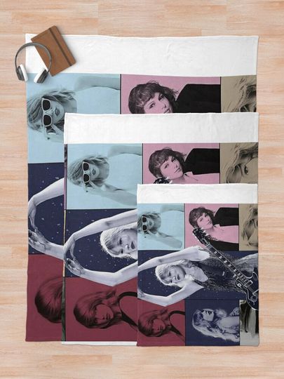 Love Guitar  Throw Blanket