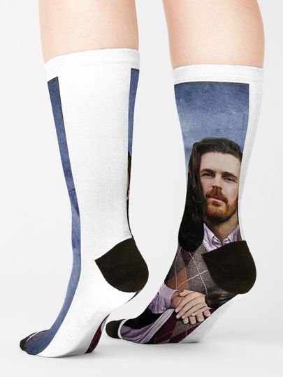 Vintage Hozier Funny Meme Cotton Socks, Cute & Cozy Gift for Unisex, Trending Fashion Gifts