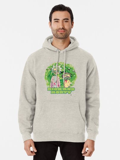 rick and Rickandmorty space zombies Pullover Hoodie