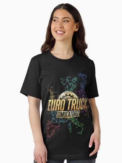 Euro Truck Simulator 2 MAP  Essential T-Shirt