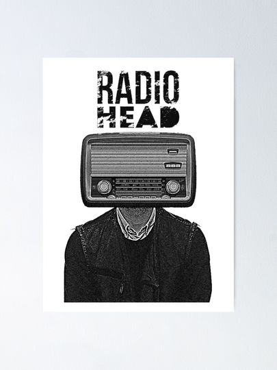 Radiohead Poster Music Band Wall Art