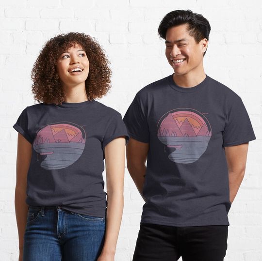 The Mountains Are Calling Classic T-Shirt