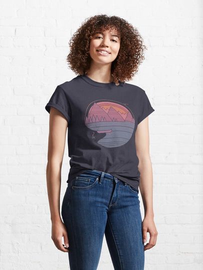 The Mountains Are Calling Classic T-Shirt