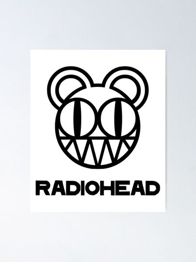 Radiohead Poster Unique Music Wall Artwork