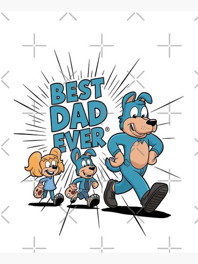 Best Dad Ever BlueyDad Apron