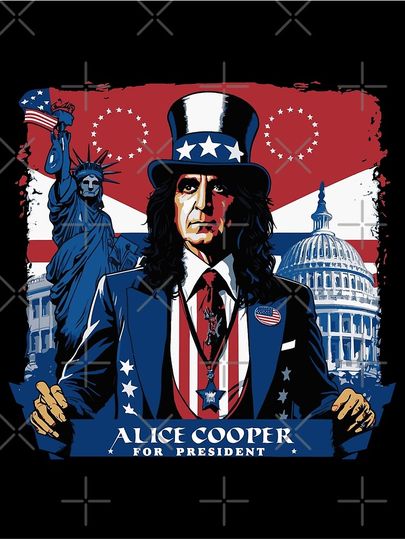 Alice Cooper For President Poster