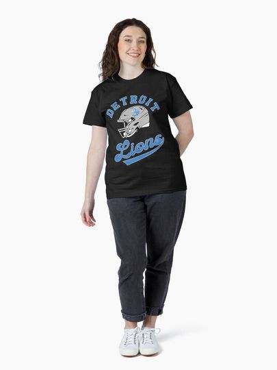 Art - Detroit Lions Classic T-Shirt