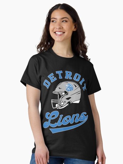Art - Detroit Lions Classic T-Shirt