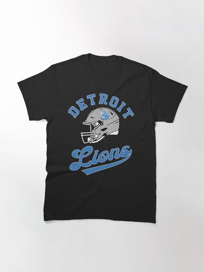 Art - Detroit Lions Classic T-Shirt