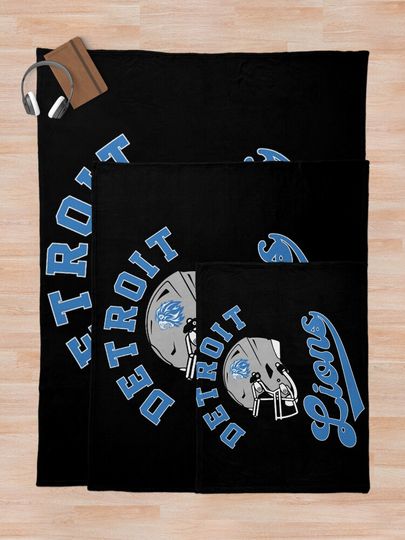 Art - Detroit Lions Throw Blanket