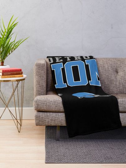 Art - Detroit Lions Throw Blanket