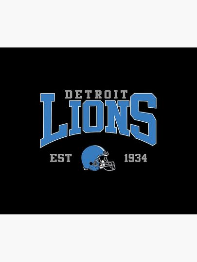 Art - Detroit Lions Throw Blanket