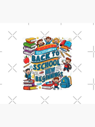 Back To School Throw Blanket