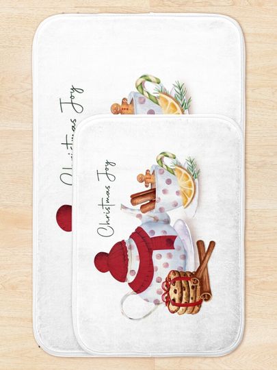 Joyful Christmas – Hello Winter Wonderland! Bath Mat
