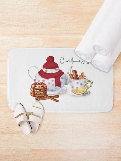 Joyful Christmas – Hello Winter Wonderland! Bath Mat