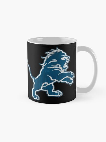 Detroit Lions Grit and Power Coffee Mug