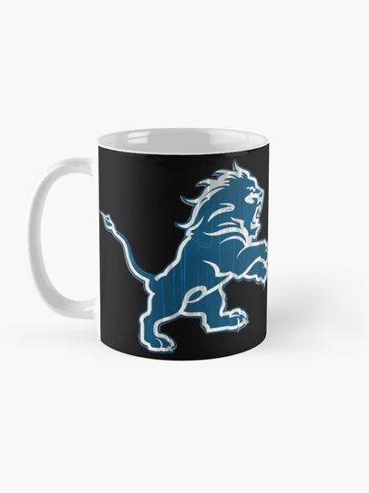 Detroit Lions Grit and Power Coffee Mug