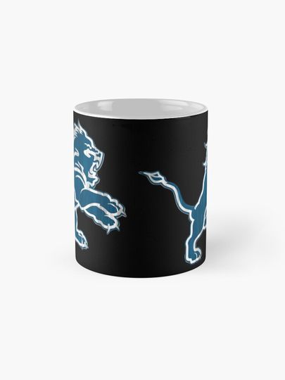 Detroit Lions Grit and Power Coffee Mug