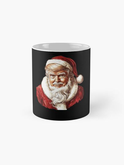 Trump Make Christmas Great Again - Christmas Donald Trump Santa Claus Coffee Mug
